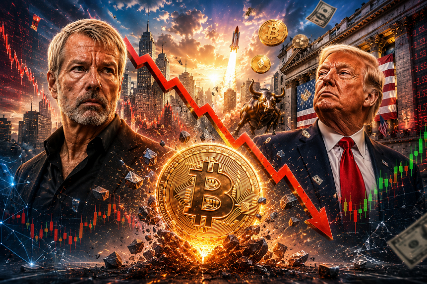 AI-ПУЗЫРЬ НАЧАЛ ЛОПАТЬСЯ? Nasdaq летит вниз, Bitcoin рушится! Самая чёрная пятница с 2024 года