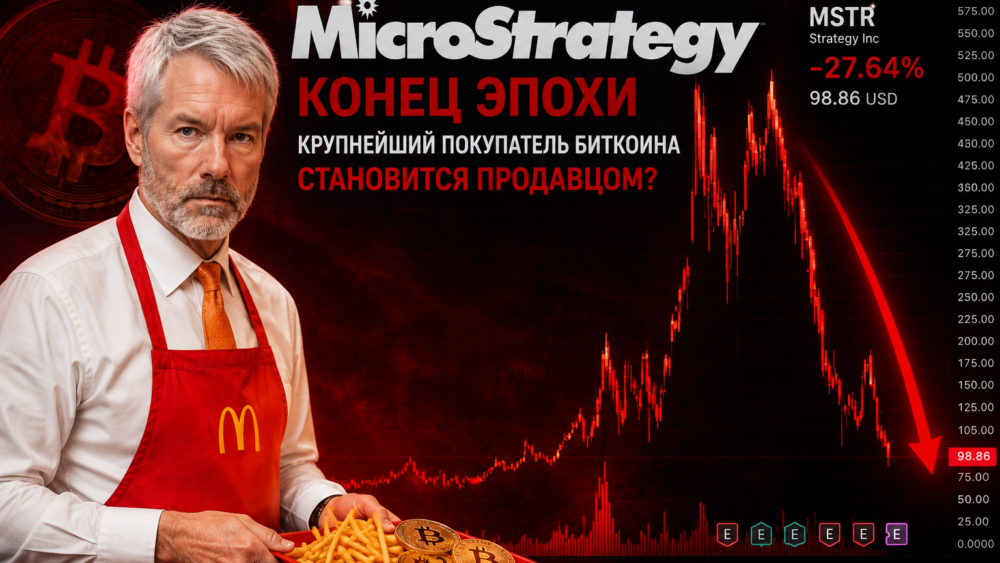 Конец эпохи MicroStrategy? Почему крупнейший покупатель биткоина может стать его главным продавцом