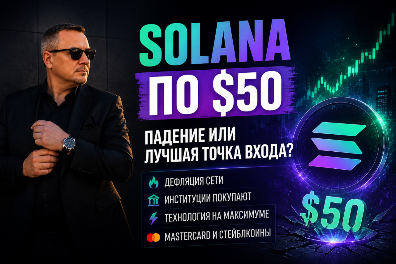 Solana может упасть до $50. Но рынок, возможно, вообще не понимает, что происходит