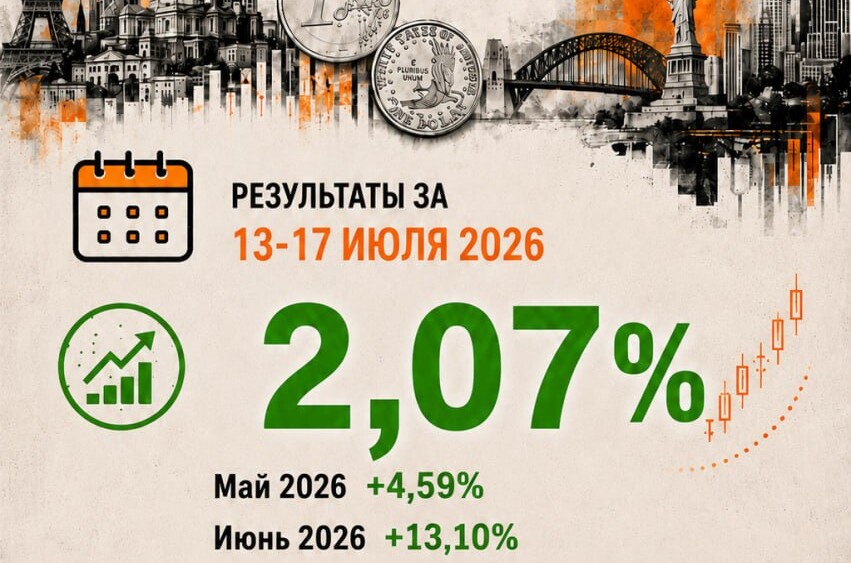 Итоги 13-17 июля по DMN GOLD Bang