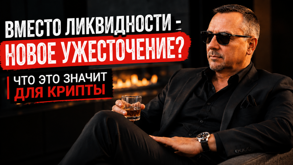 ВМЕСТО ЛИКВИДНОСТИ — НОВОЕ УЖЕСТОЧЕНИЕ? ЧТО ЭТО ЗНАЧИТ ДЛЯ КРИПТЫ
